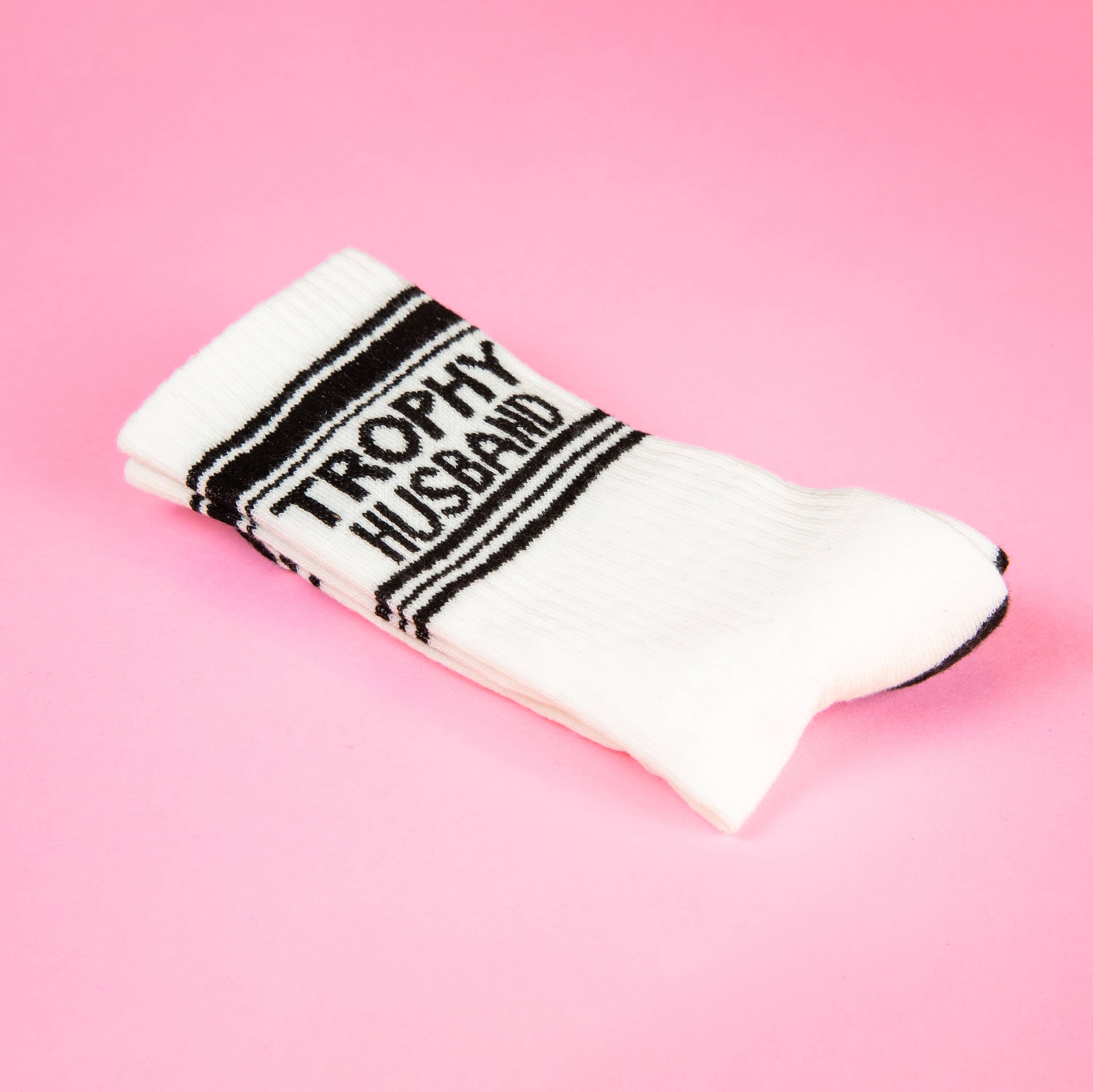 Trophy Husband | Gym Crew Socks