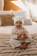 Bear Beanie | Cream