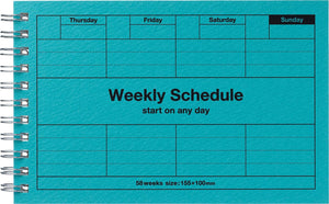 Dayfree Weekly Schedule | Various Colours