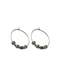 Cube Hoops | Gold & Silver