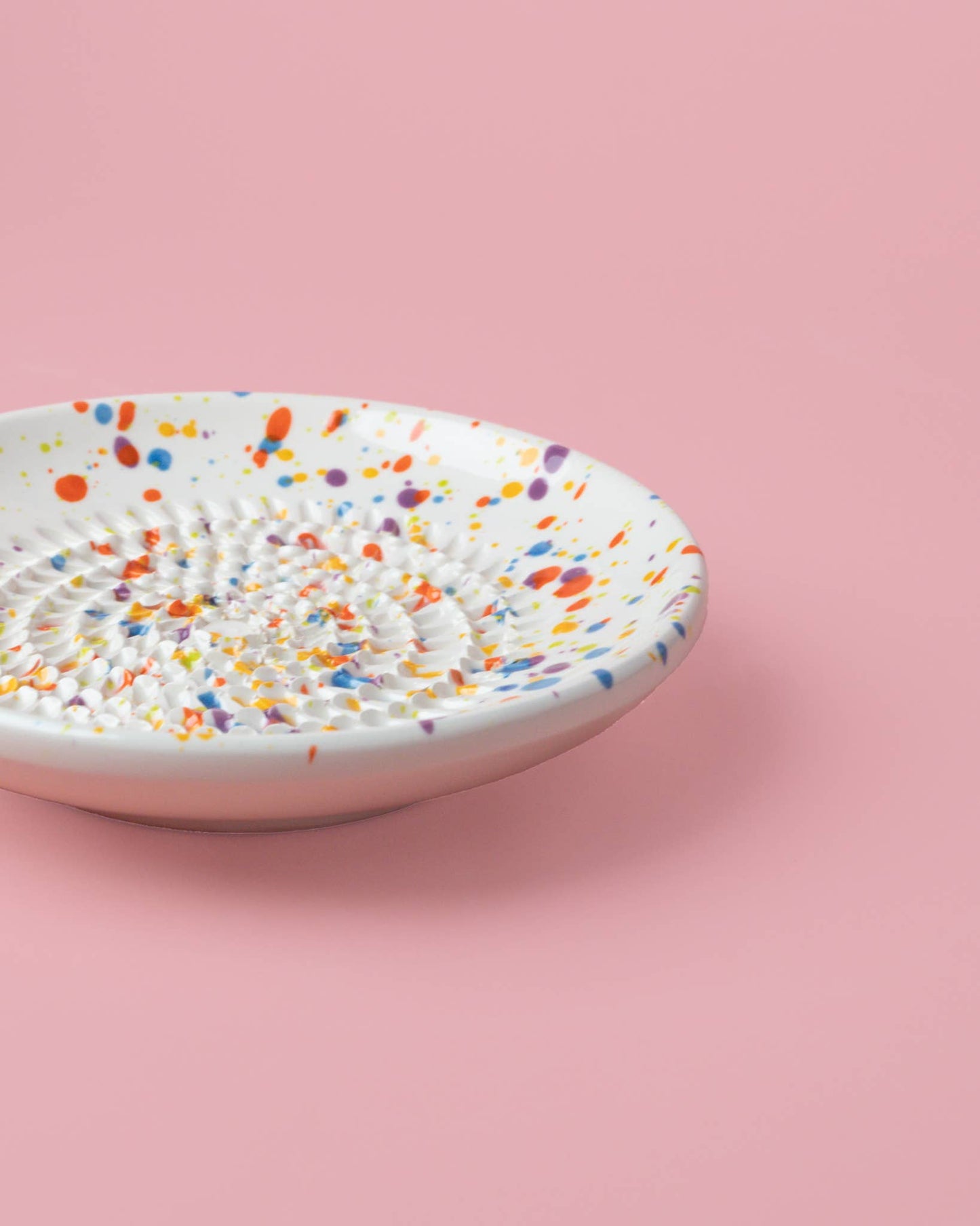 Small Ceramic Grater Plate | Carnival