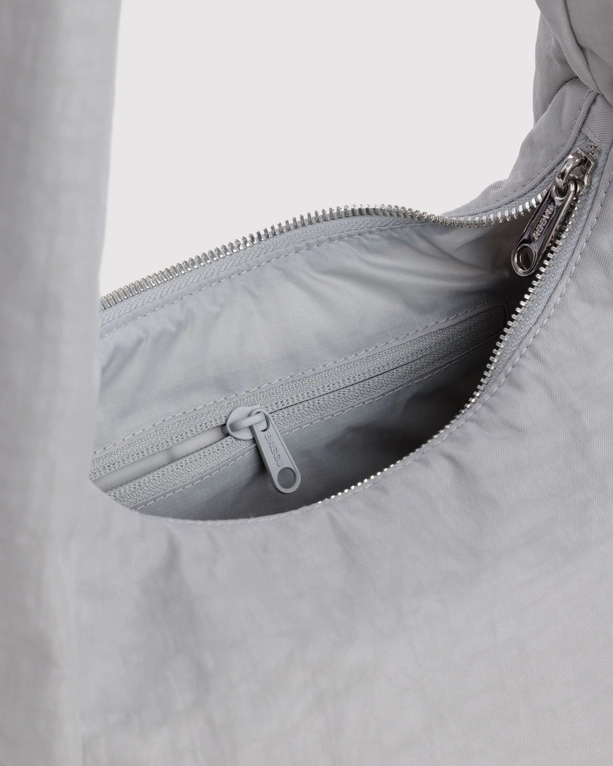 Small Nylon Meringue Bag | Fog