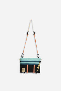 Mountain Accessory Shoulder Bag | Geode Green - Black