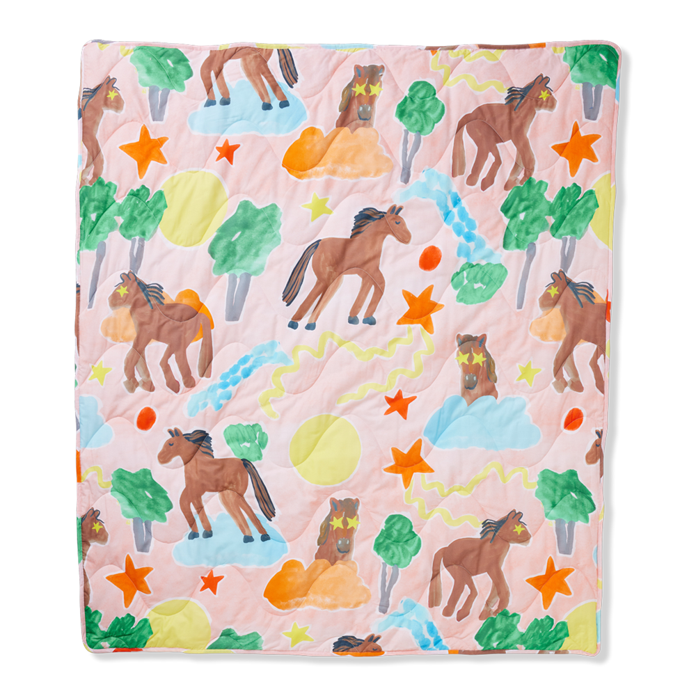 Giddy Up | Cot Quilt
