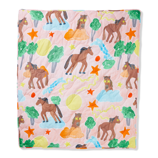 Giddy Up | Cot Quilt