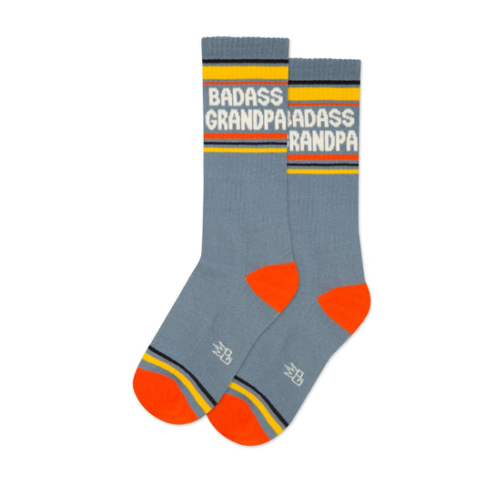 Badass Grandpa | Gym Crew Socks