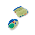 Lime & Blue | Sherpa Baby Bootie
