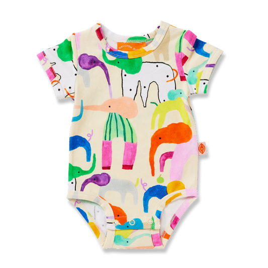 Happy Herd | Short Sleeve Bodysuit