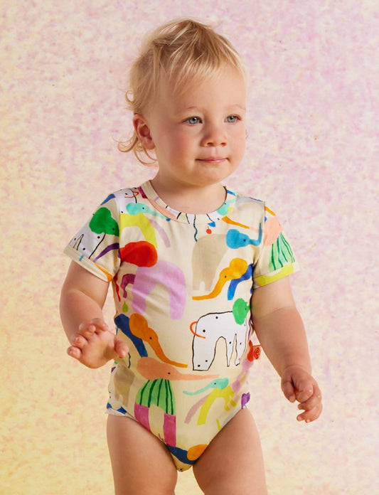 Happy Herd | Short Sleeve Bodysuit