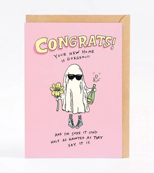 Haunted | Housewarming Card