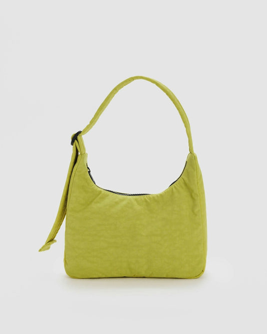 Mini Nylon Shoulder Bag | Lemongrass