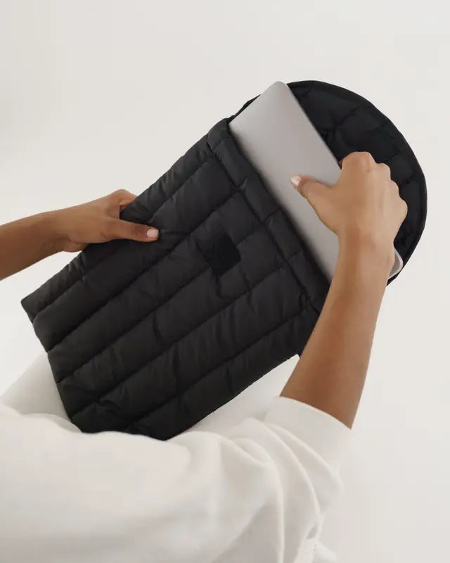 Puffy Laptop Sleeve | Black