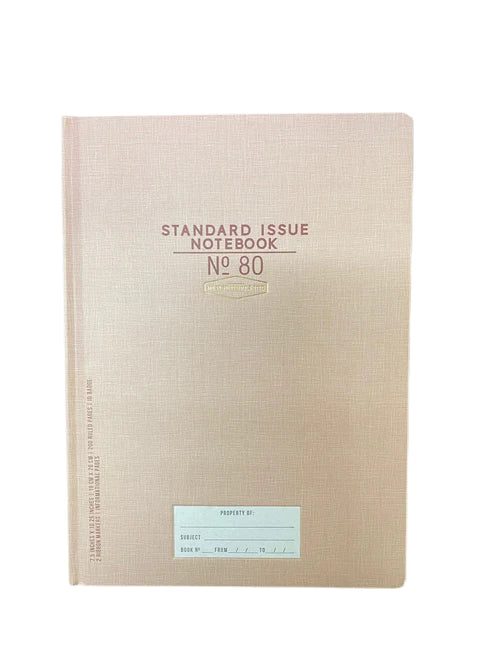 Standard Issue Large Notebook | Dusty Pink