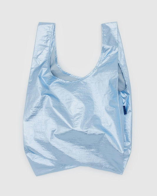 Standard Baggu | Metallic Light Blue