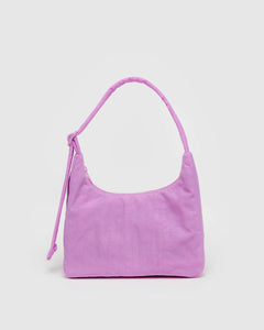 Mini Nylon Shoulder Bag | Peony