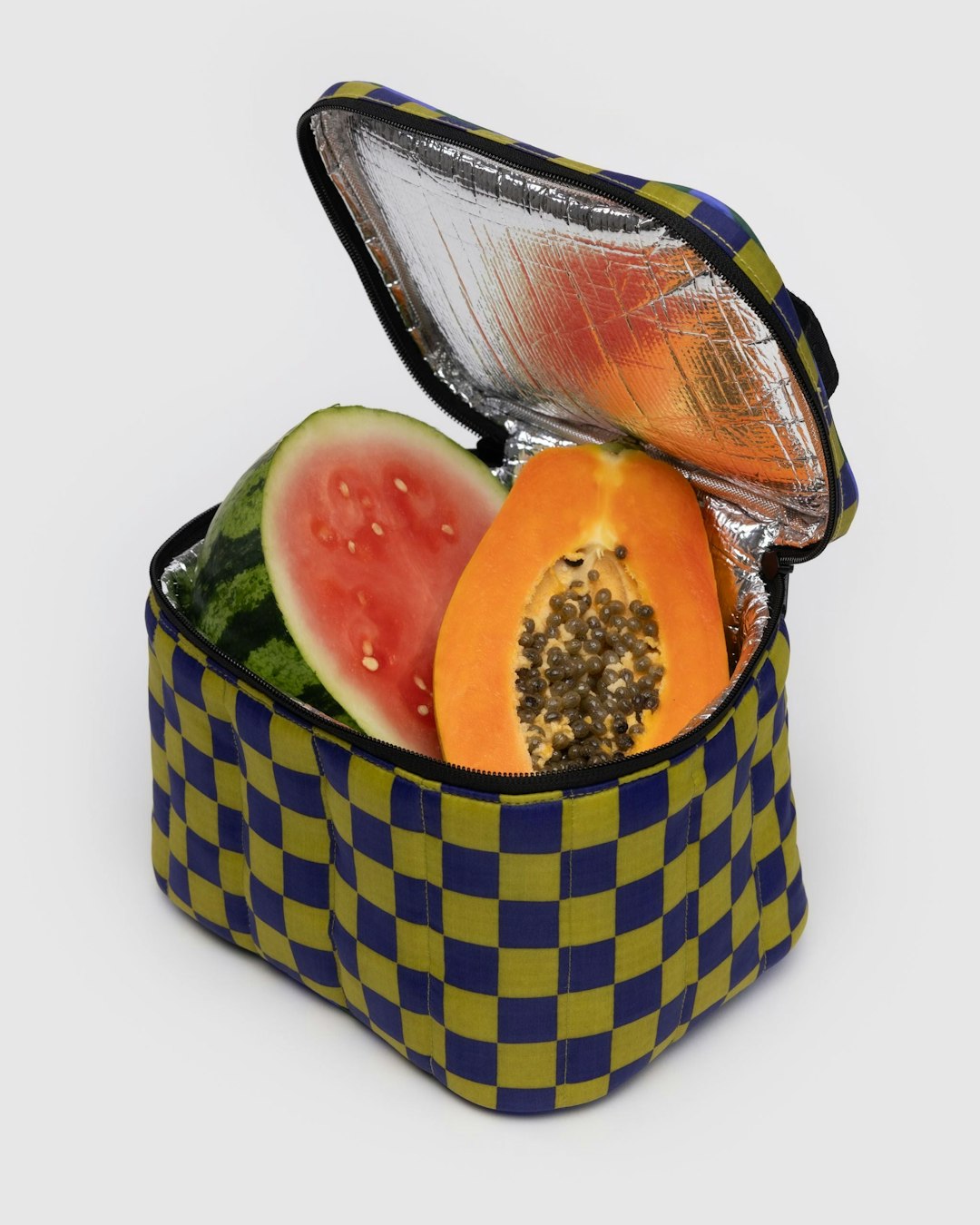 Puffy Lunch Bag | Jewel Check