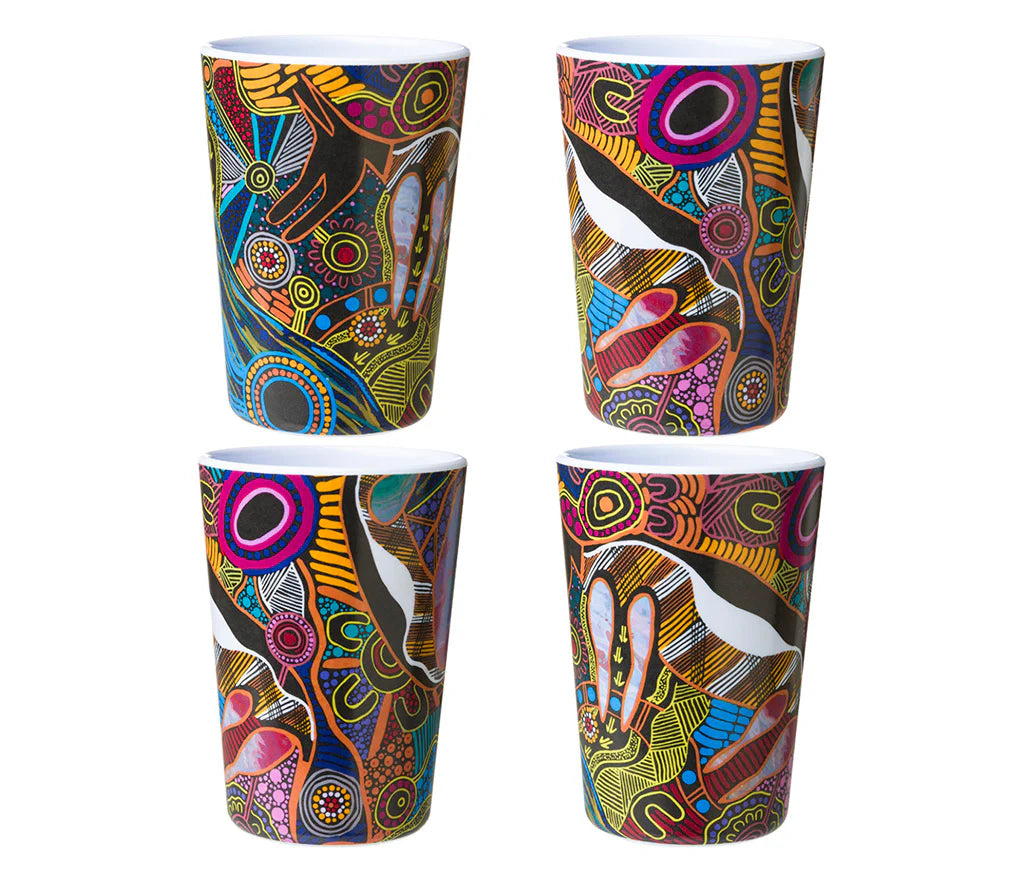 Melamine Tumblers | Set of 4