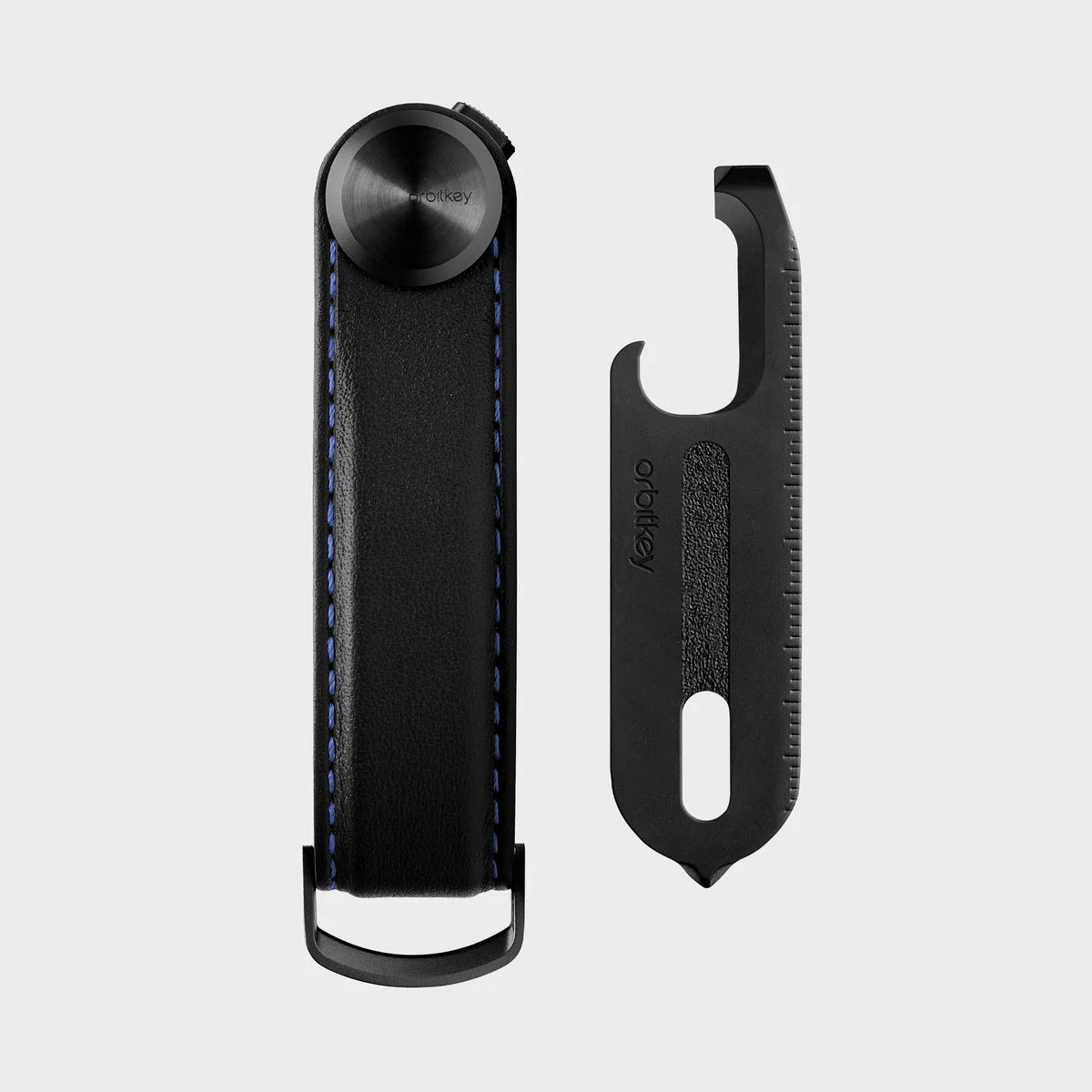 Key Organiser + Multi-Tool v2 Set | Blackout with Blue Stitching