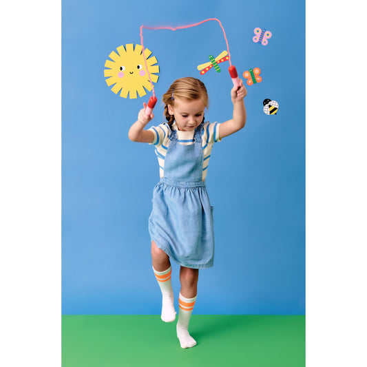 Kidoki Popsicle Skipping Rope | Multicoloured - 204cm