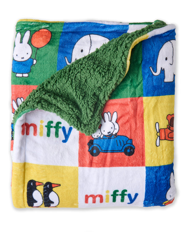 Kip&Co x Miffy Miffy's Adventures Kids Kuddle Blanket