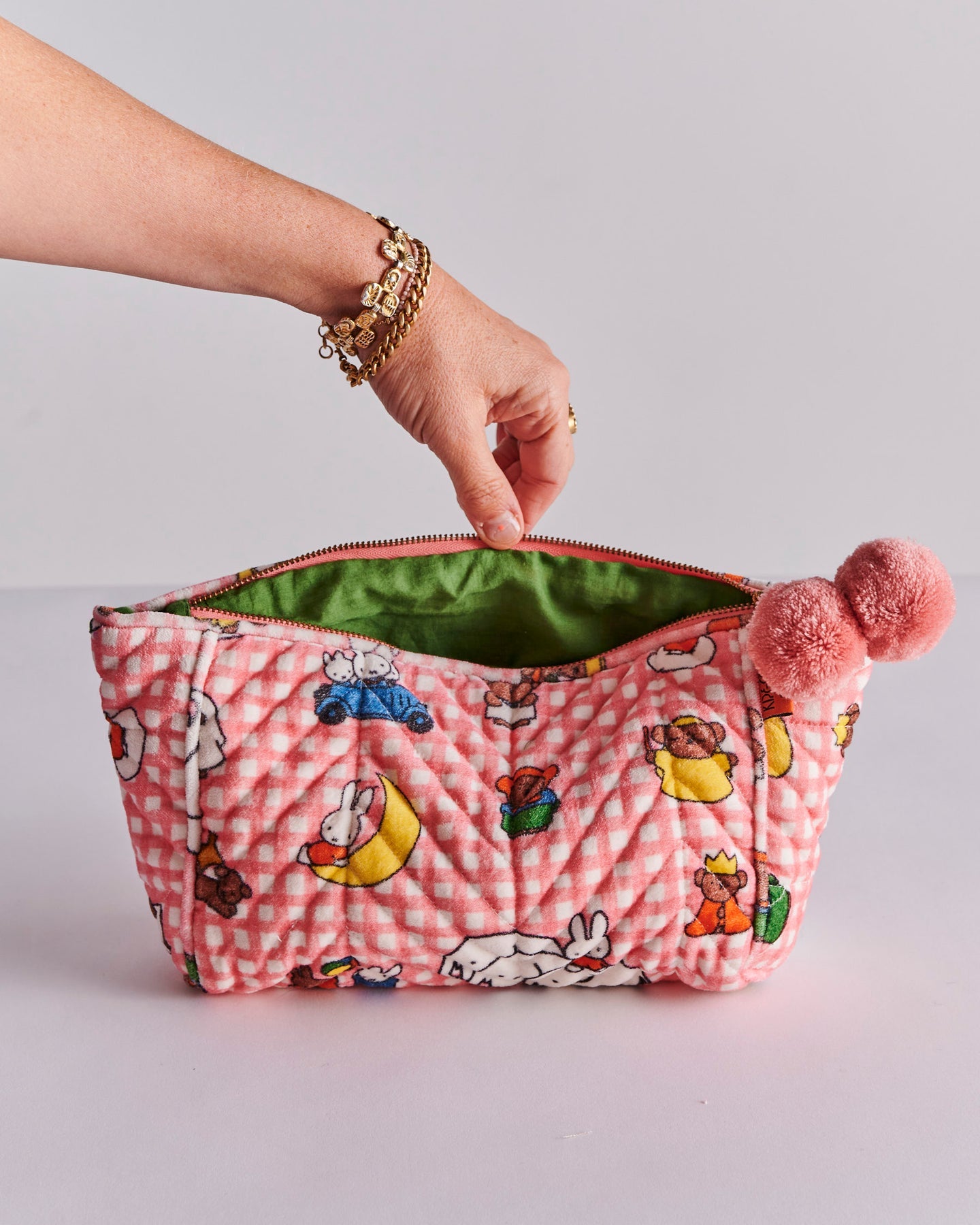 Kip&Co X Miffy | Velvet Toiletry Bag