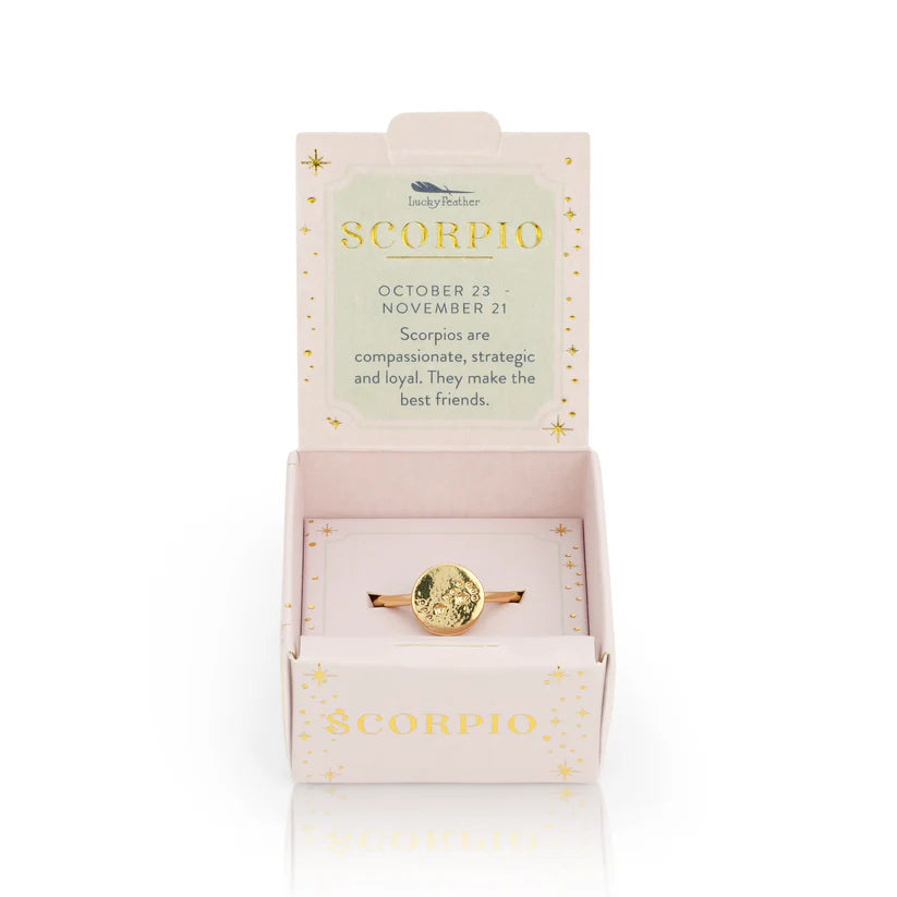 Zodiac Signet Rings | Various Star Sign