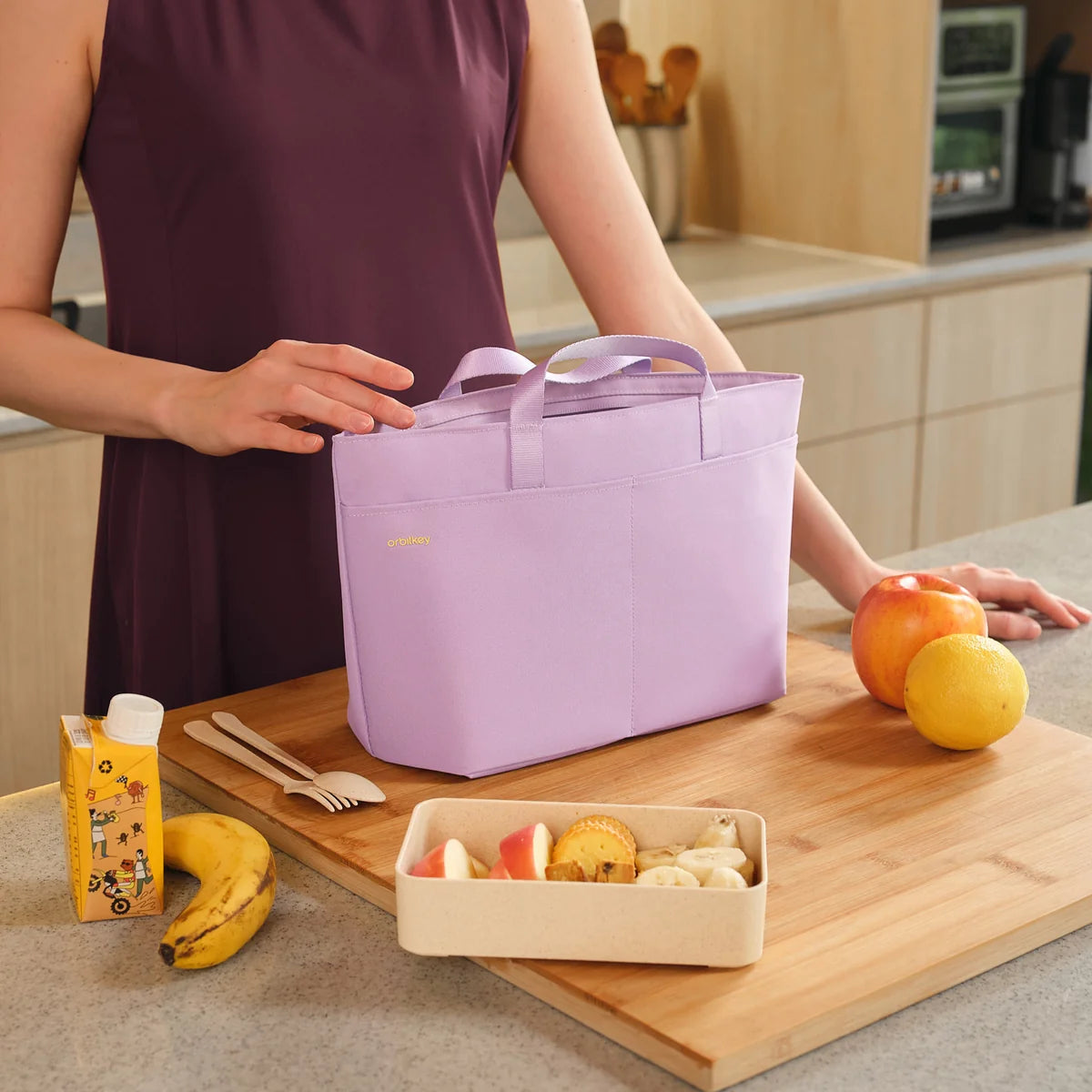 Insulated Lunch Bag Mini (5L) | Lilac