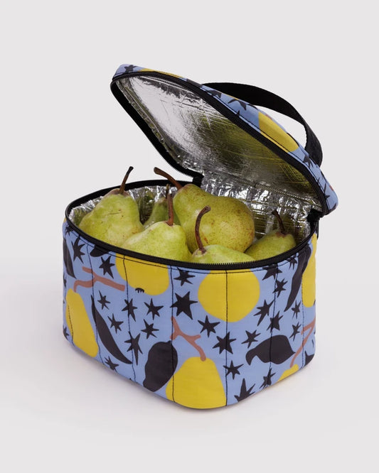 Puffy Lunch Bag | Golden Pears