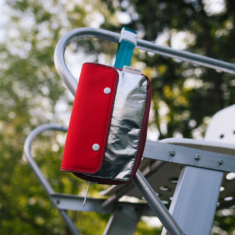 fanny pack | small | rugby red