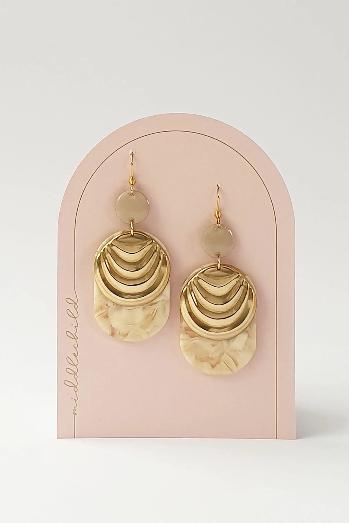 Finale Earrings | Macadamia