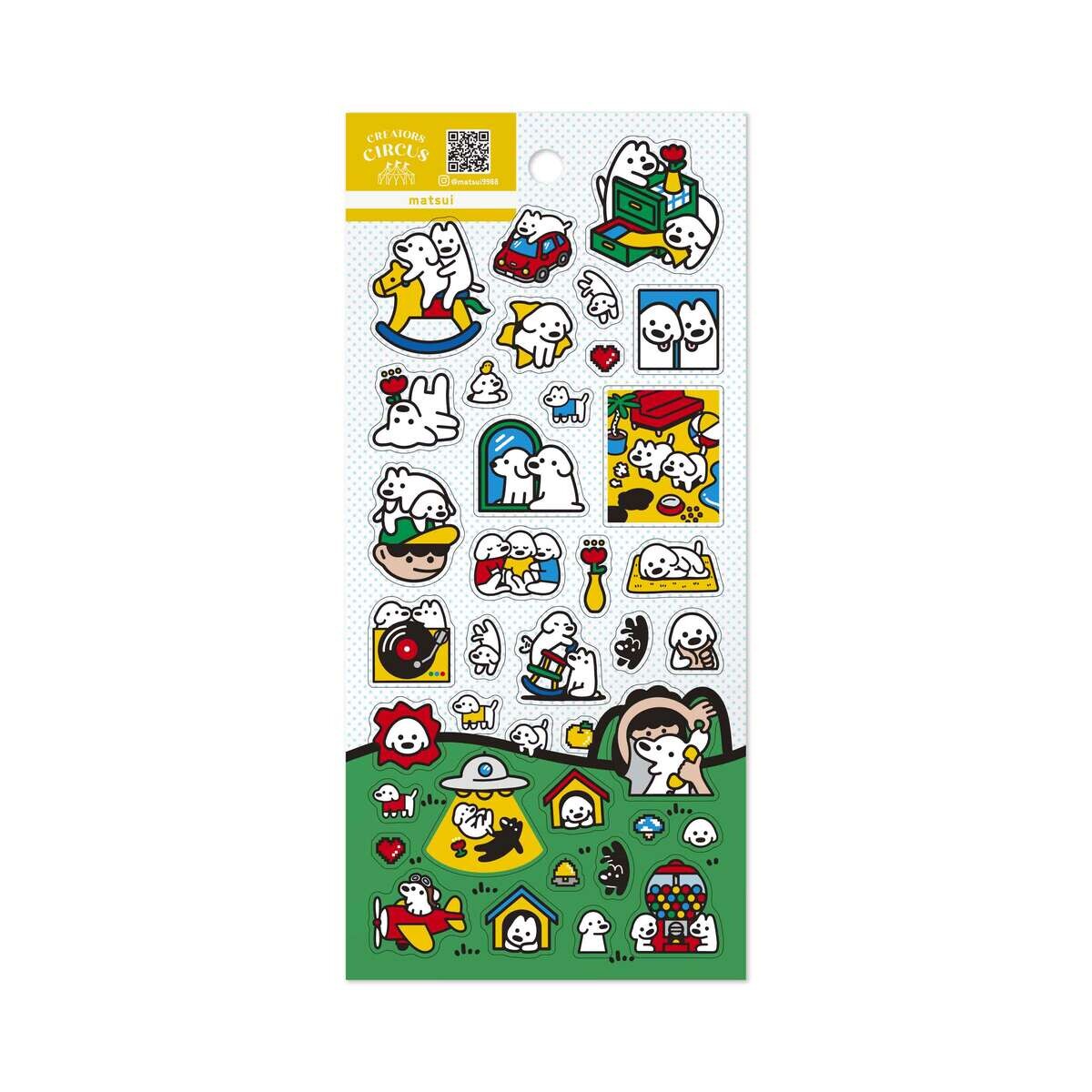 Creators Circus Sticker Sheets | Various Styles