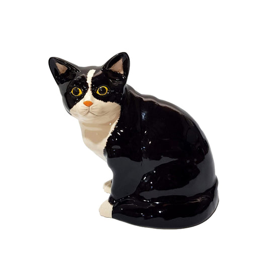 Black & White Cat Money Box