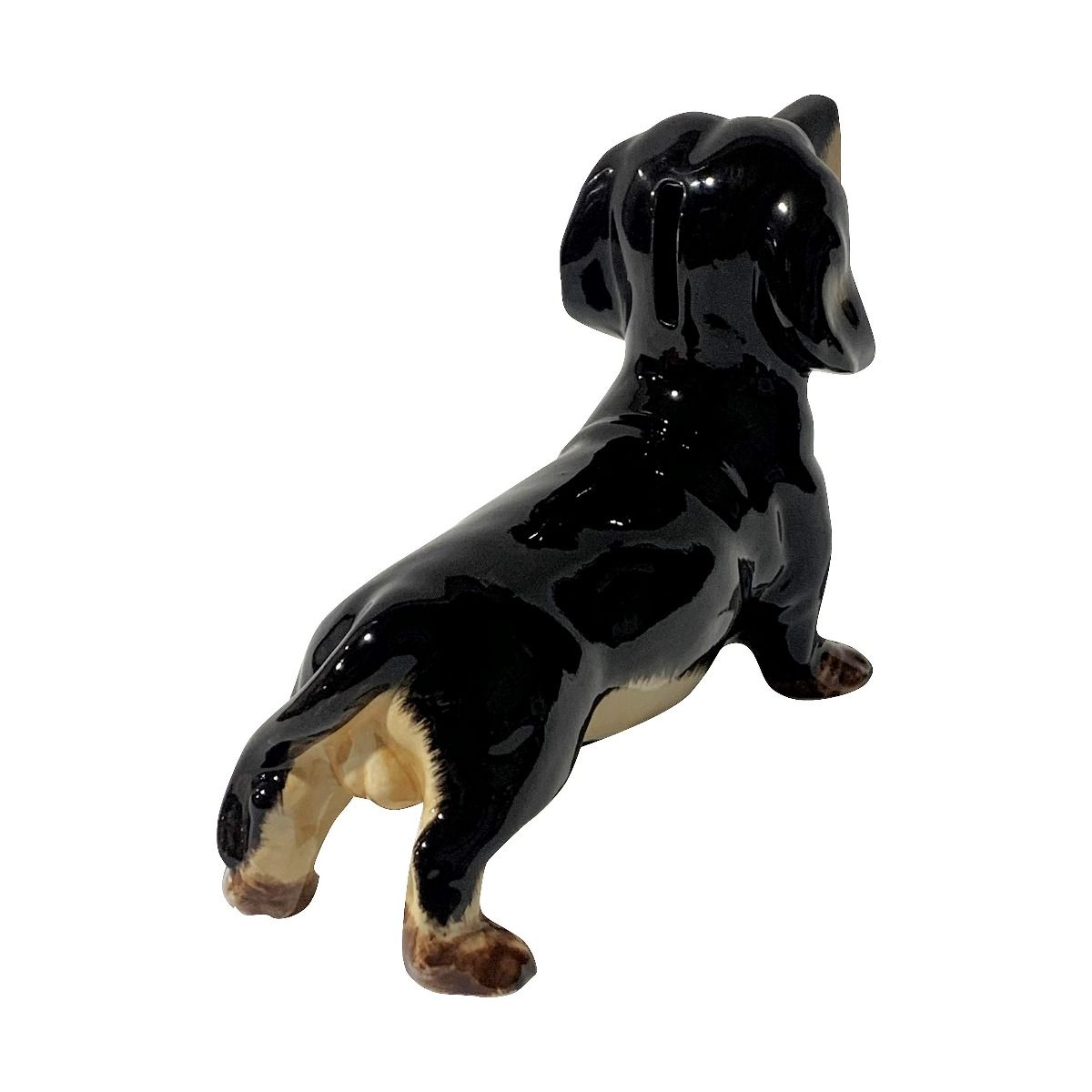 Dachshund Black Money Box