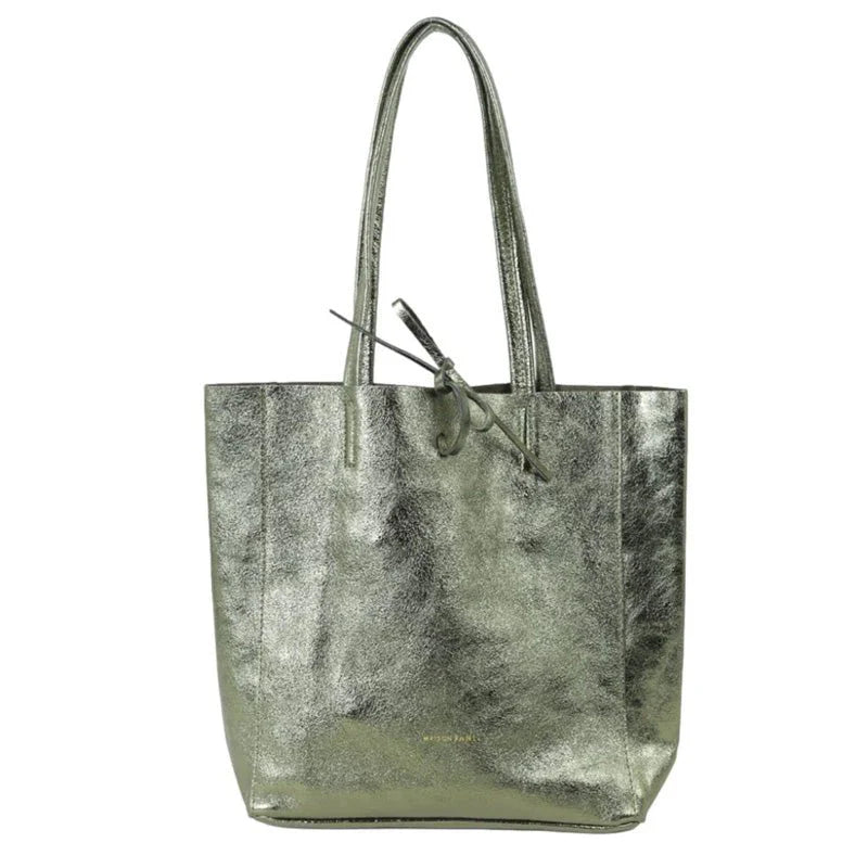 metallic tote bag | various colours