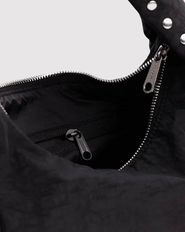 Small Nylon Meringue Bag | Studs