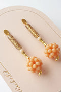 Sapera Earrings | Peach