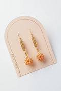 Sapera Earrings | Peach