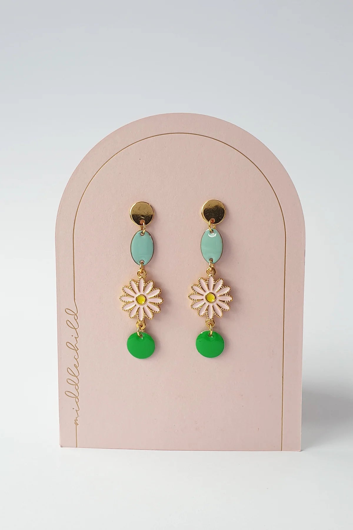 Trinket Earrings | Blue \\ Green