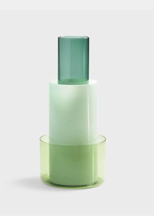 Vase Amphi | large milky