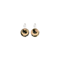 Kiasmin 2 Aura Elegance Three Circle Hoop Earrings