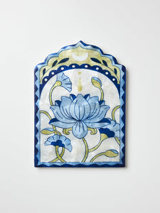 Fleur Lotus Wall Art | Blue