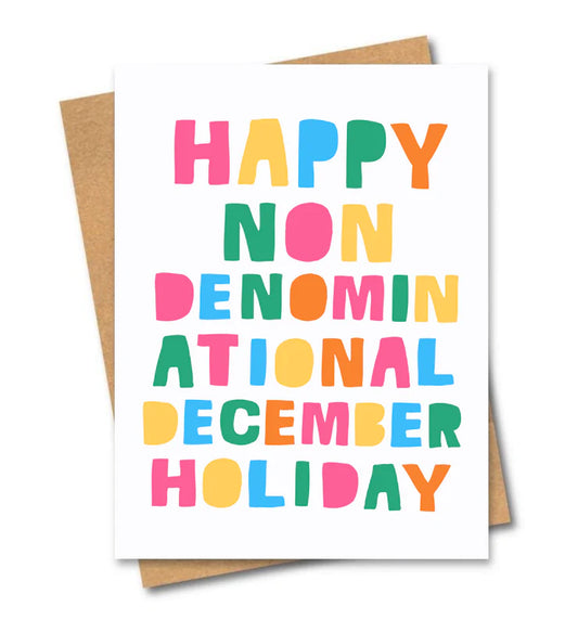 Non Denominational Holiday