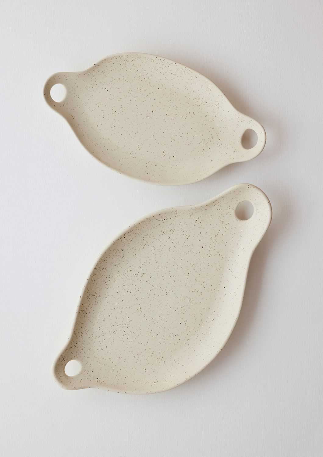 Soirée Offering Plate Set | Oatmeal