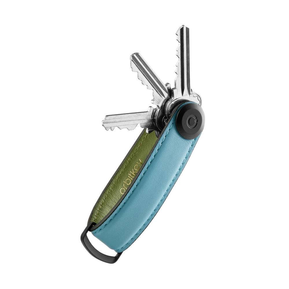 Key Organiser Leather | Sea Foam