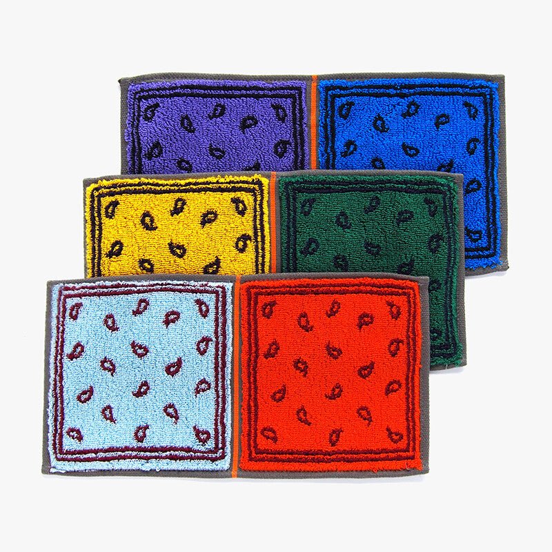 Mini Face Towel | Multi Paisley