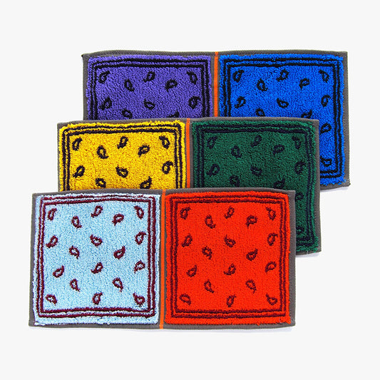 Mini Face Towel | Multi Paisley