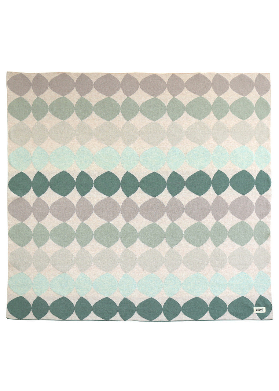 Egyptian Cotton Pebbles Blanket | Seafoam