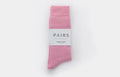 Merino Calf Length Socks | Pink