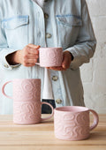 Tilde Mug Set | Pink