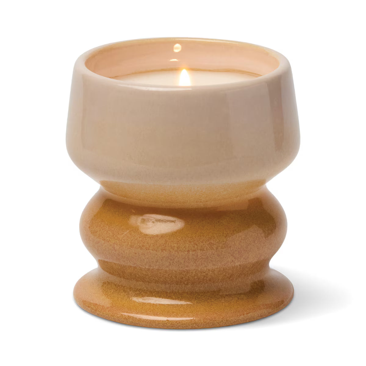 Melt Ombre Ceramic Candle | Smoked Pistachio